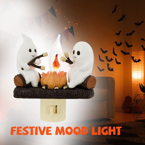 Glizm Decor Ghost Campfire Nightlight 18$ TODAY ONLY