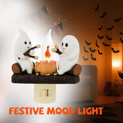 Glizm Decor Ghost Campfire Nightlight 18$ TODAY ONLY