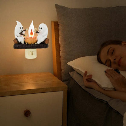 Glizm Decor Ghost Campfire Nightlight 18$ TODAY ONLY