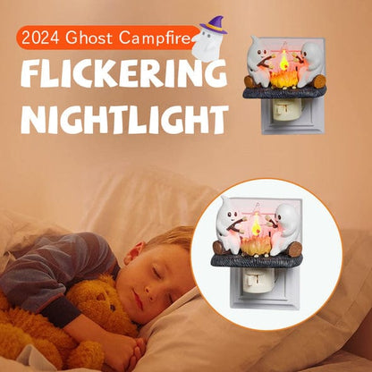 Glizm Decor Ghost Campfire Nightlight 18$ TODAY ONLY