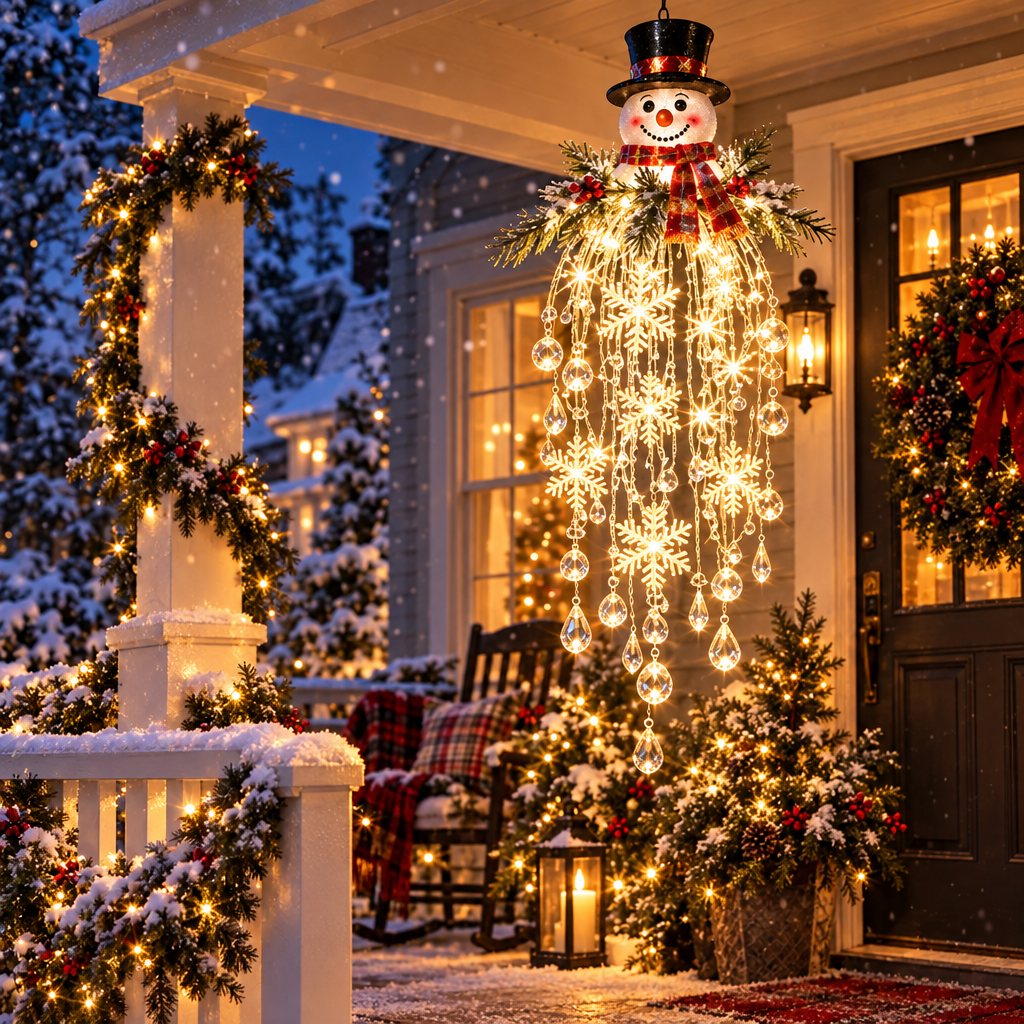 Luz de Natal Cristal em Cascata Glacia™