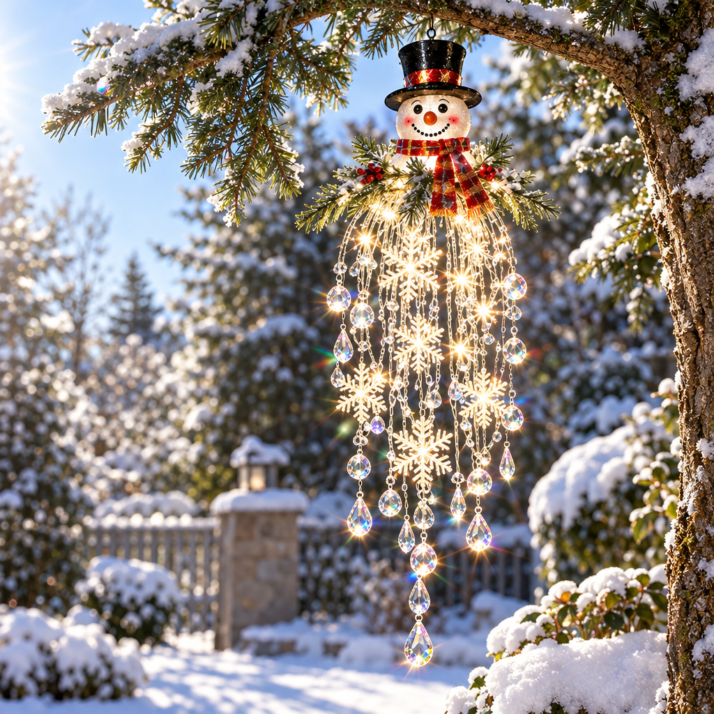 Luz de Natal Cristal em Cascata Glacia™