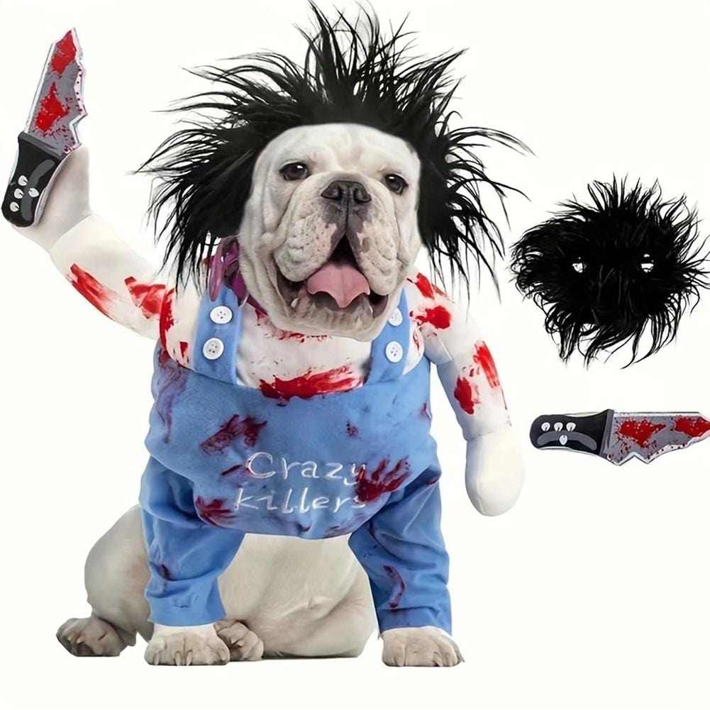 Glizm Halloween Crazy Killlers / XS Dog Halloween Costume 10$ TODAY ONLY