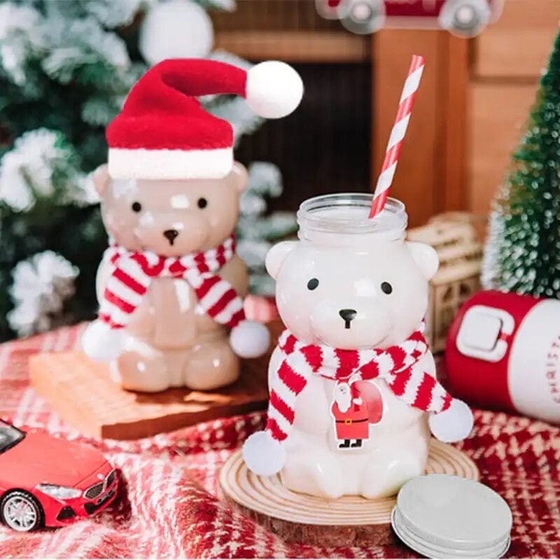 Christmas Bear Bottle
