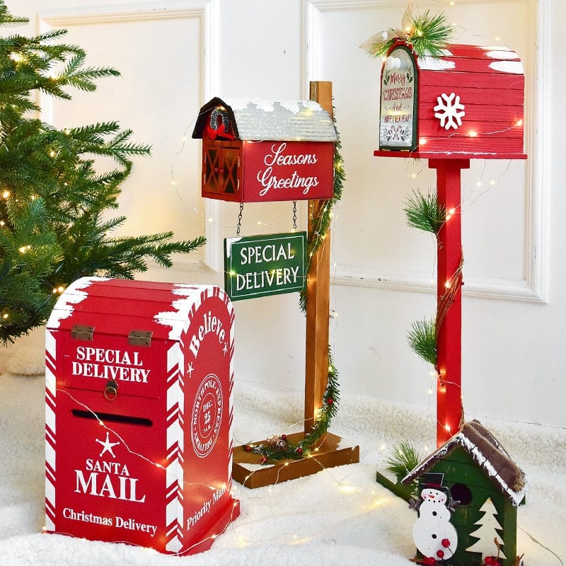 Kerstdecoraties hout