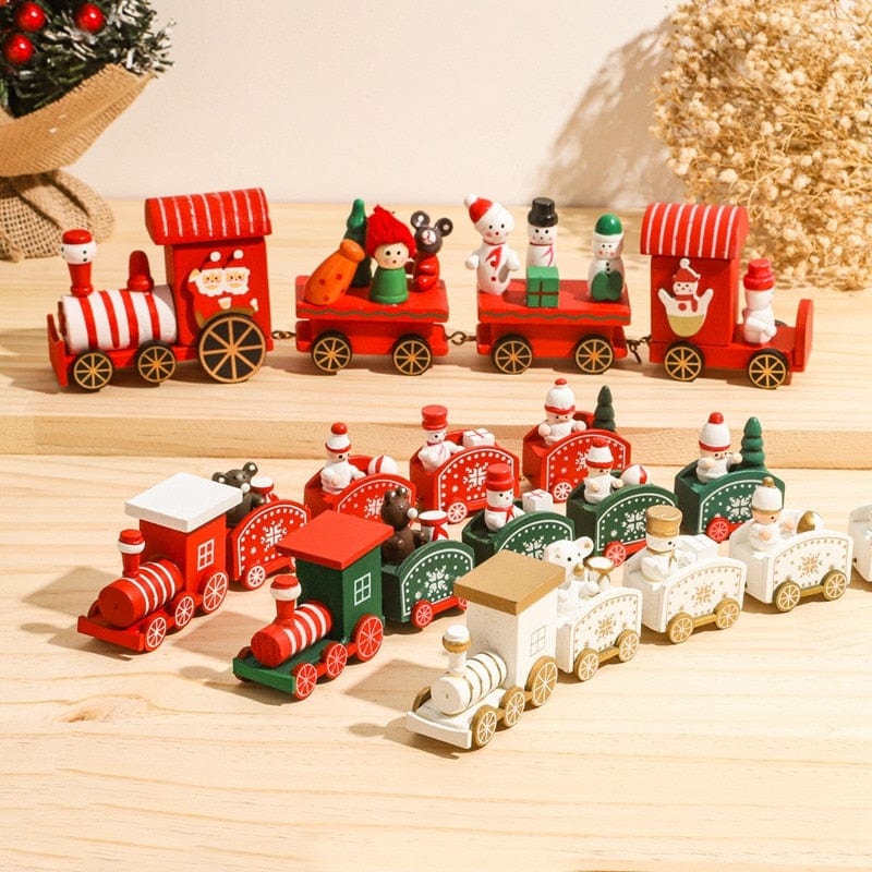 Glizm Home Merry Christmas Train