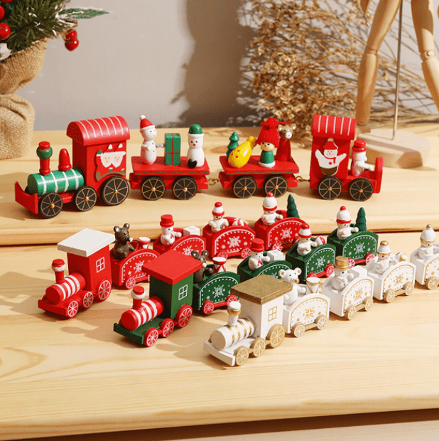 Glizm Home Merry Christmas Train