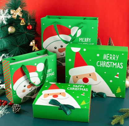 Glizm Home Santa Claus Christmas Gift Box