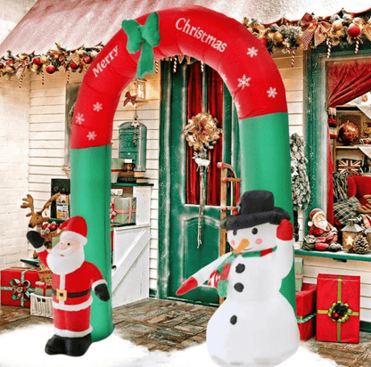 Glizm Home Santa Claus Snowman