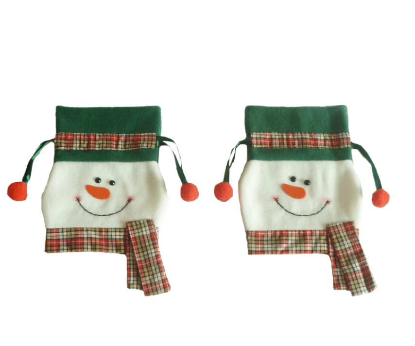 Glizm Home Snowman Bags