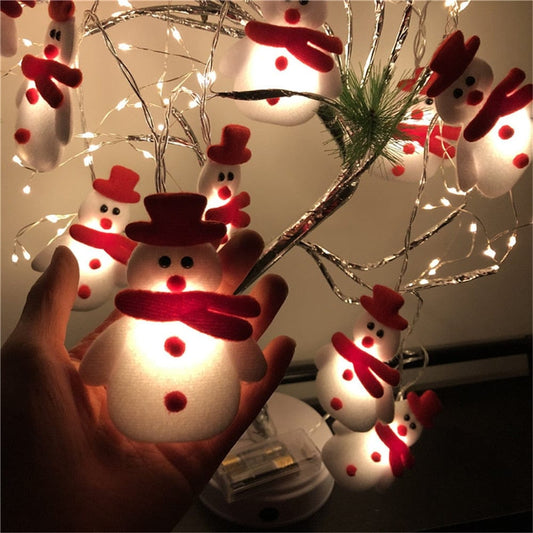 Glizm Home Snowman LED String Light