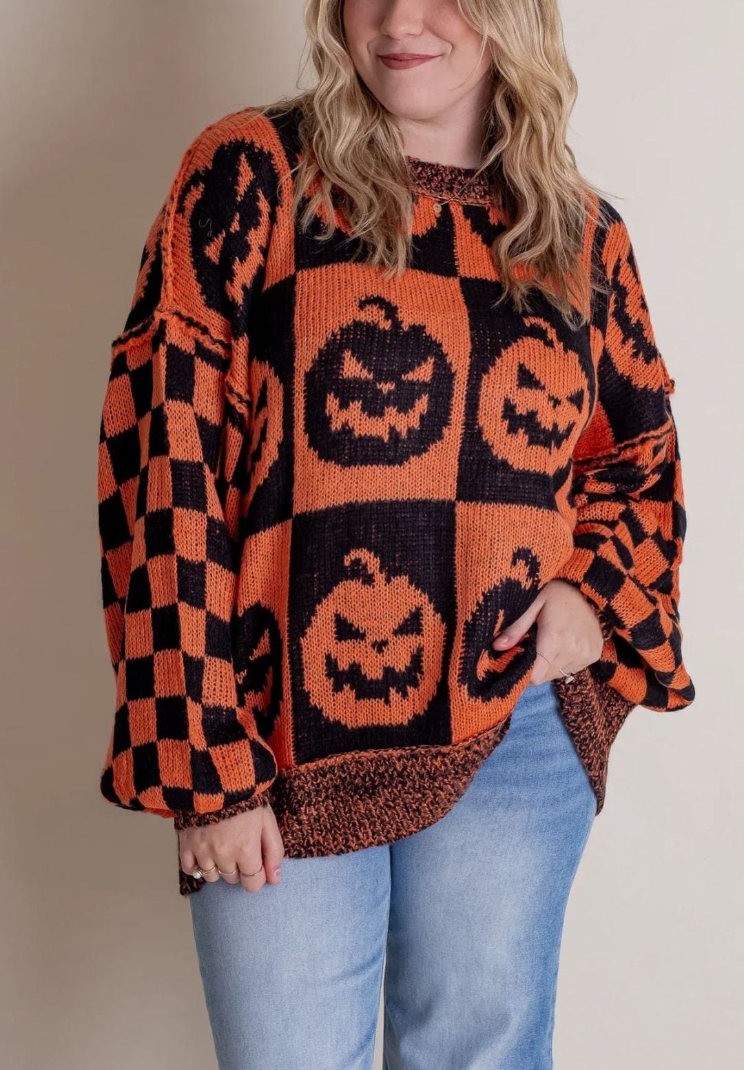 Glizm Jack O Lantern / S Halloween Sweater 32$ TODAY ONLY