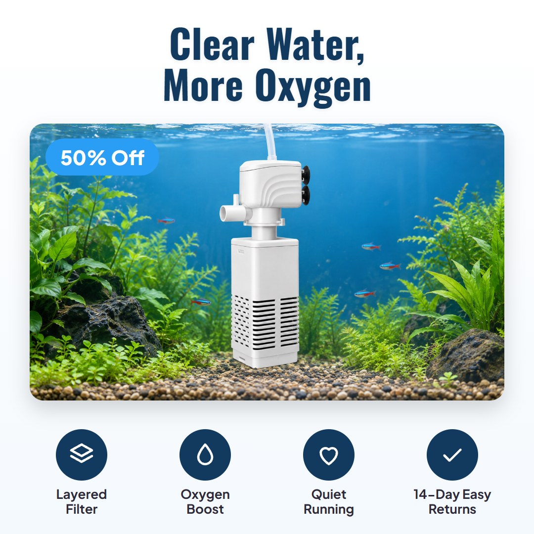 Purova™ 3-in-1 Aquarium Filter