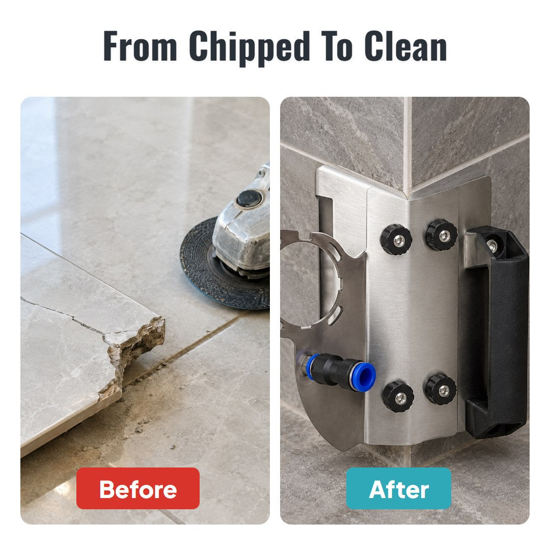Grindro™ Angle Grinder Stand for Tile Chamfer Cutting