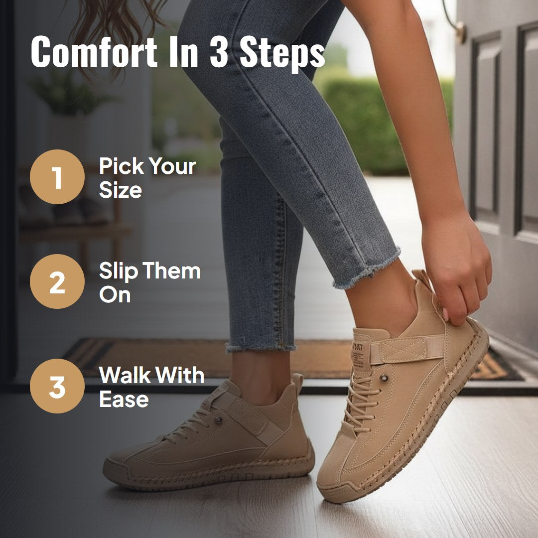 Mira™ Wide-Toe Slip-On Comfort Sneakers