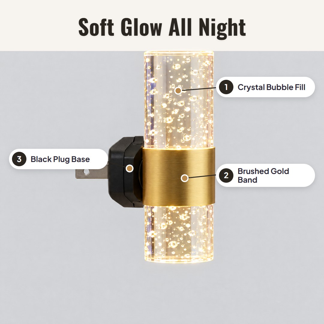 Lumio™ Bubble Acrylic Night Light