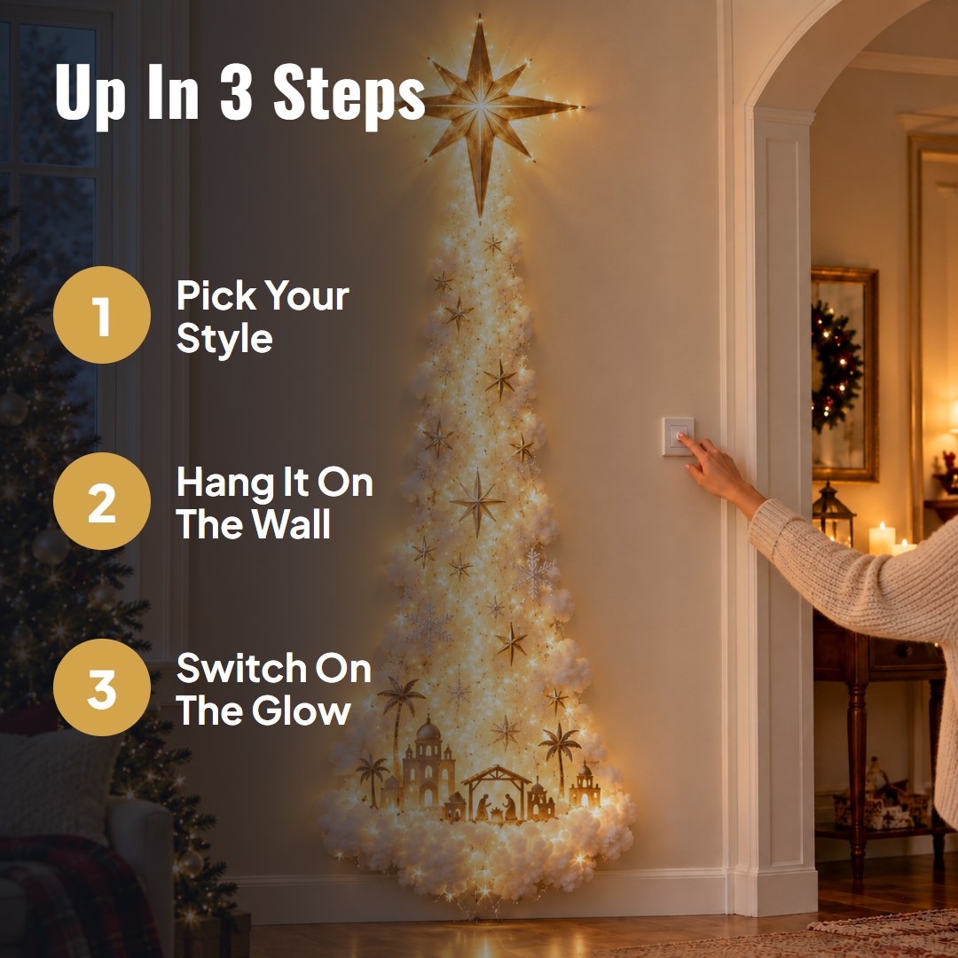Noella™ Christmas Wall Light