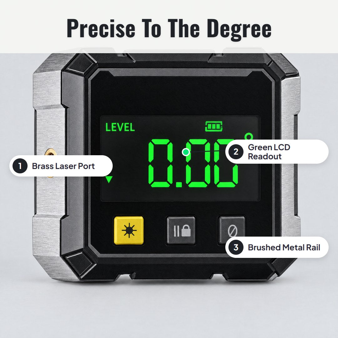 Nivelo™ Digital Inclinometer & Level