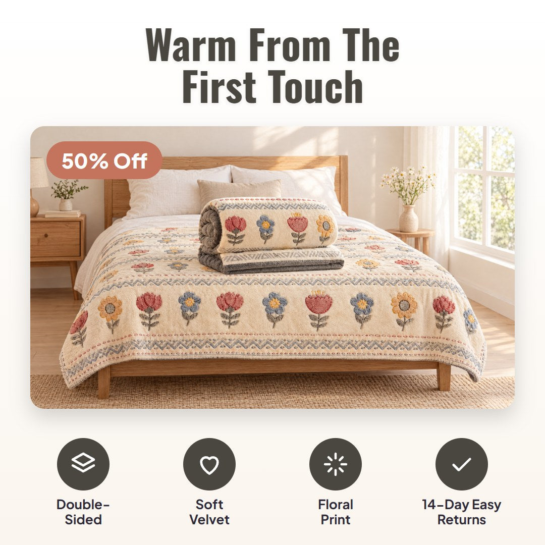 Snugra™ Double-Sided Fleece Comforter