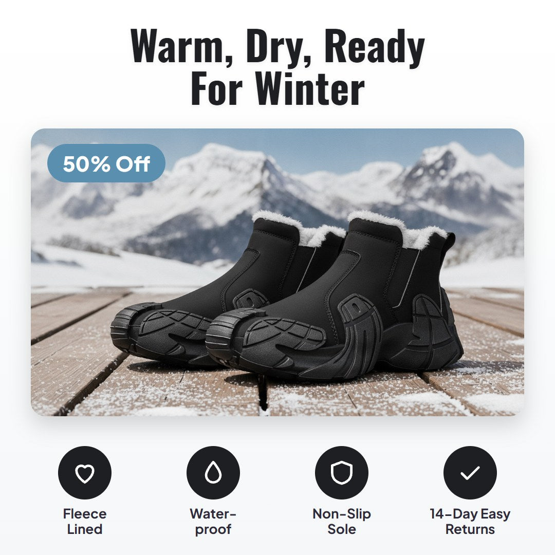 Frostride™ Fleece-Lined Waterproof Boots