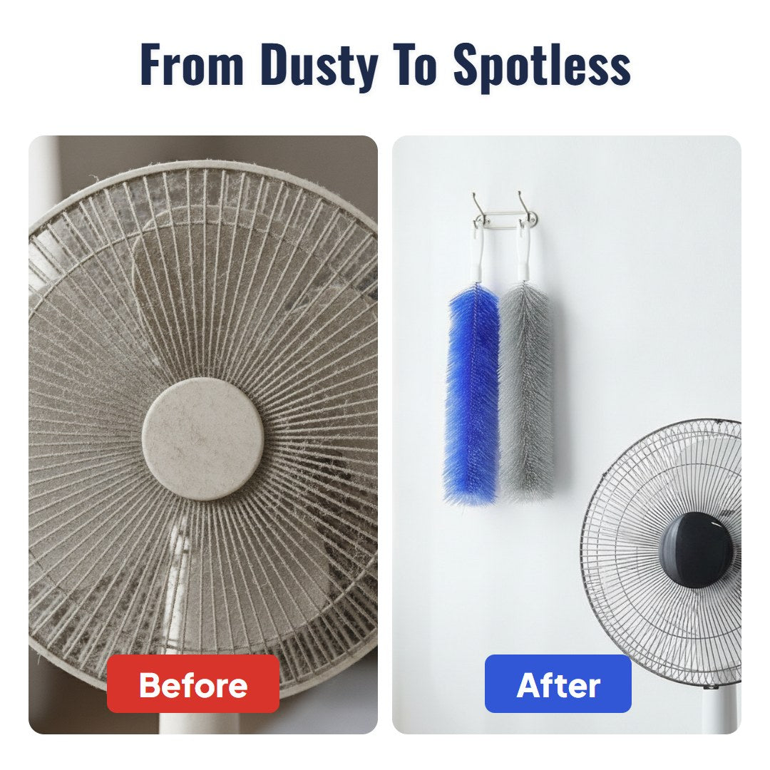 Bristla™ Flexible Microfiber Fan Duster Brushes (2 pcs)