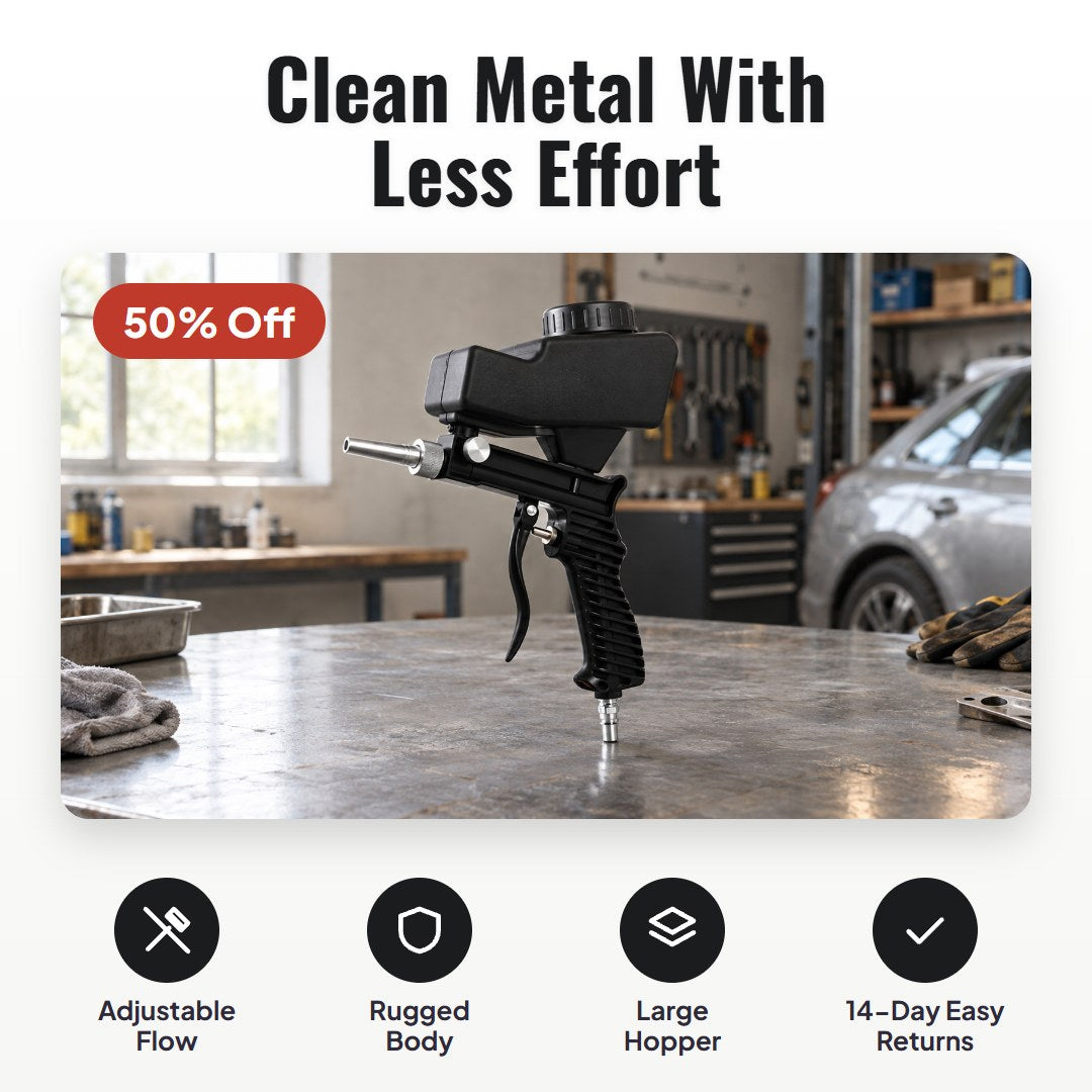 Gritto™ Handheld Pneumatic Sandblasting Gun