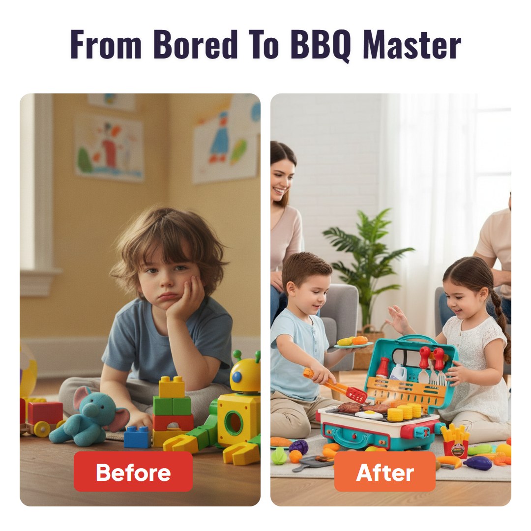 Grillo™ Kids BBQ Grill Play Set