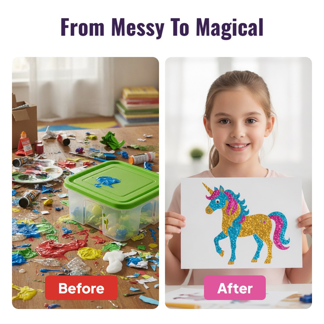 Sparkla™ Foil Art Craft Kit – Unicorns & Princesses
