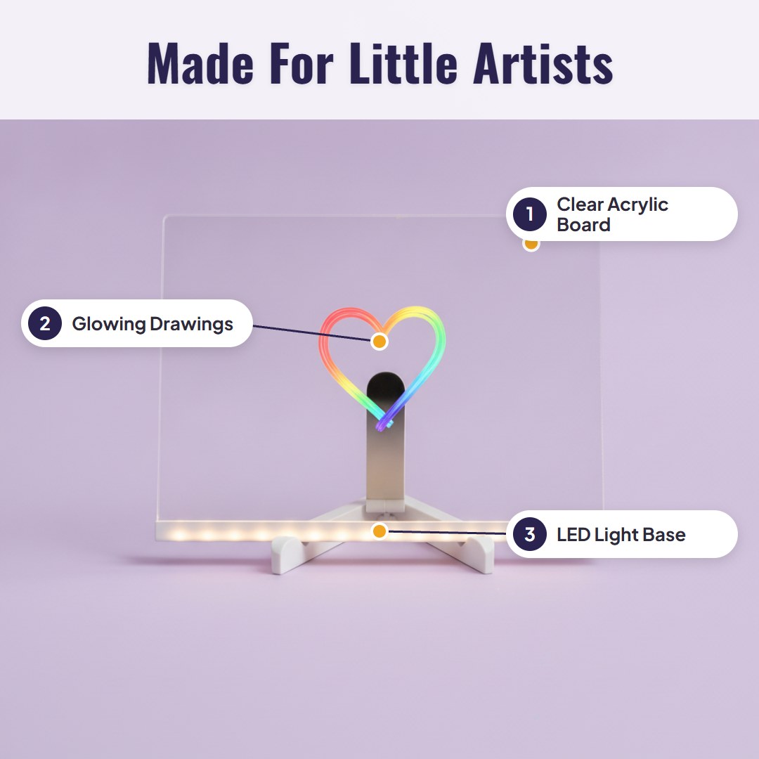 Doodla™ LED kreslicí tabulka pro děti