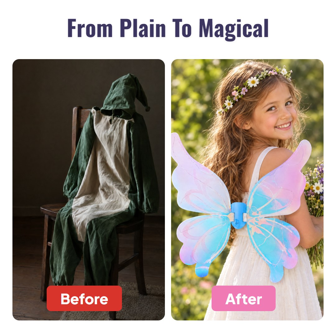 Ailes de papillon lumineuses Fluttra™