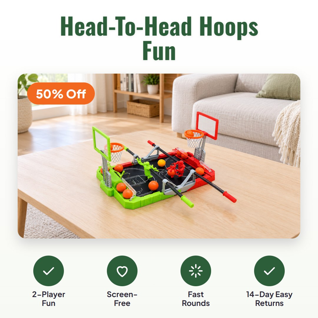 Dunkit™ Mini Basketball Tabletop Game