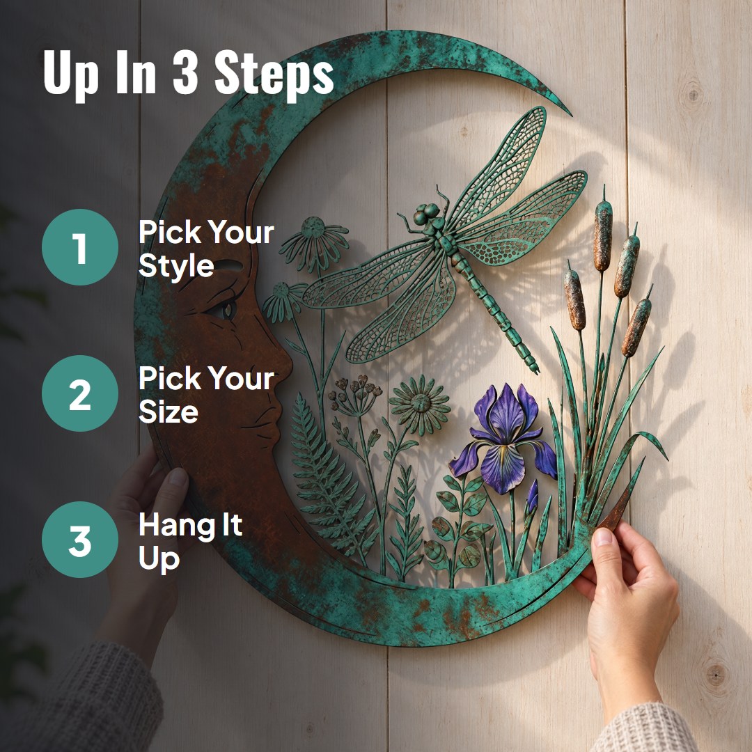 Lunvell™ Moon Garden Wall Art