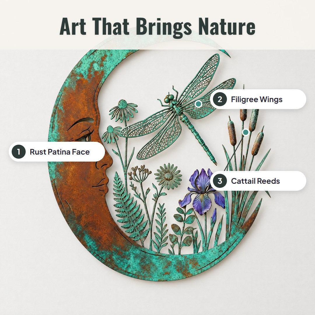 Lunvell™ Moon Garden Wall Art