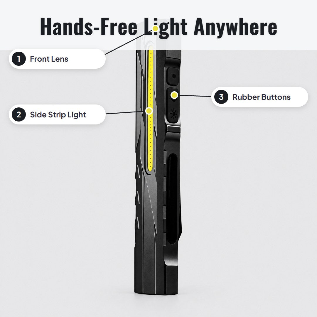 Lumvo™ Multi-Function LED Flashlight