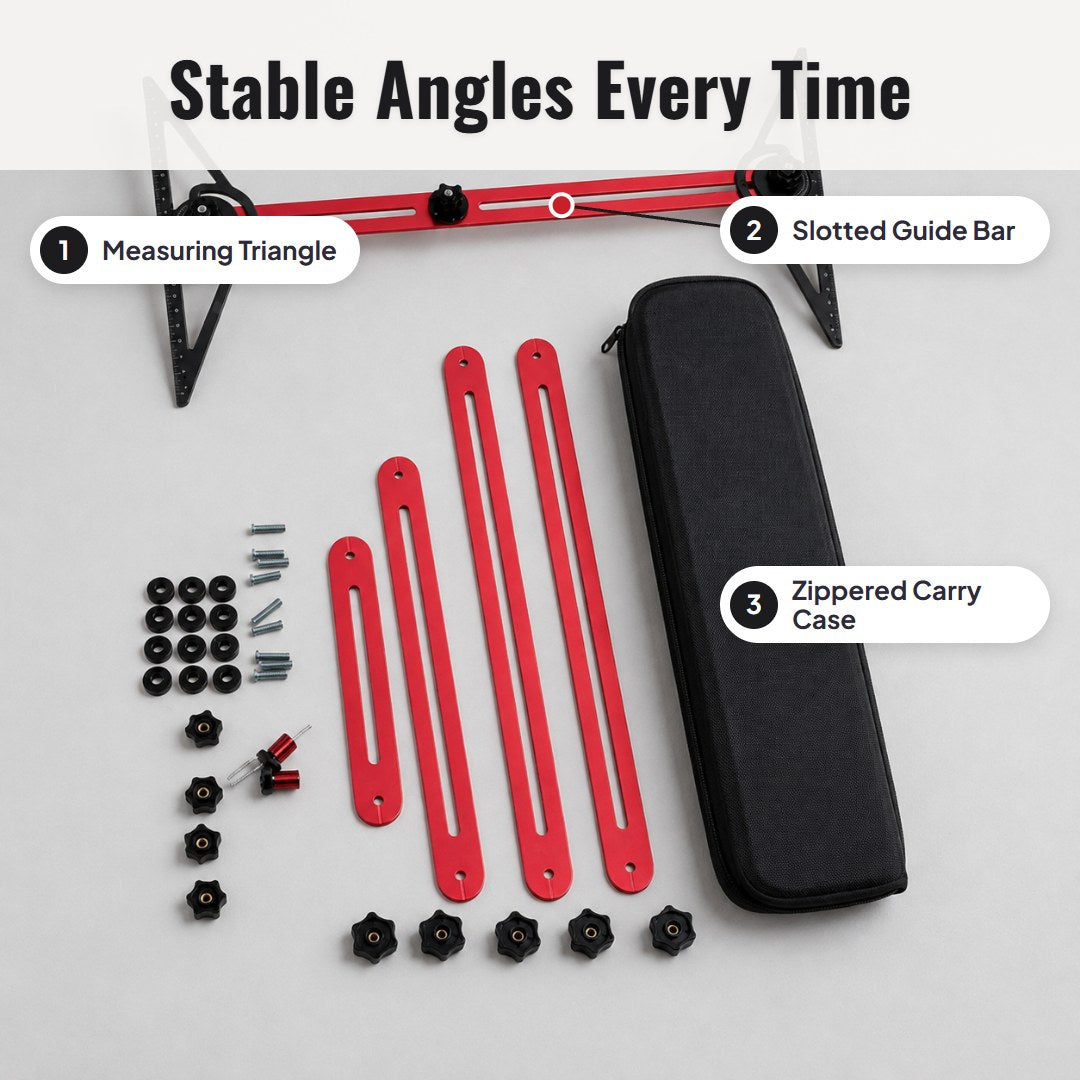 Alumark™ Multi-Function Woodworking Marking Tool Kit