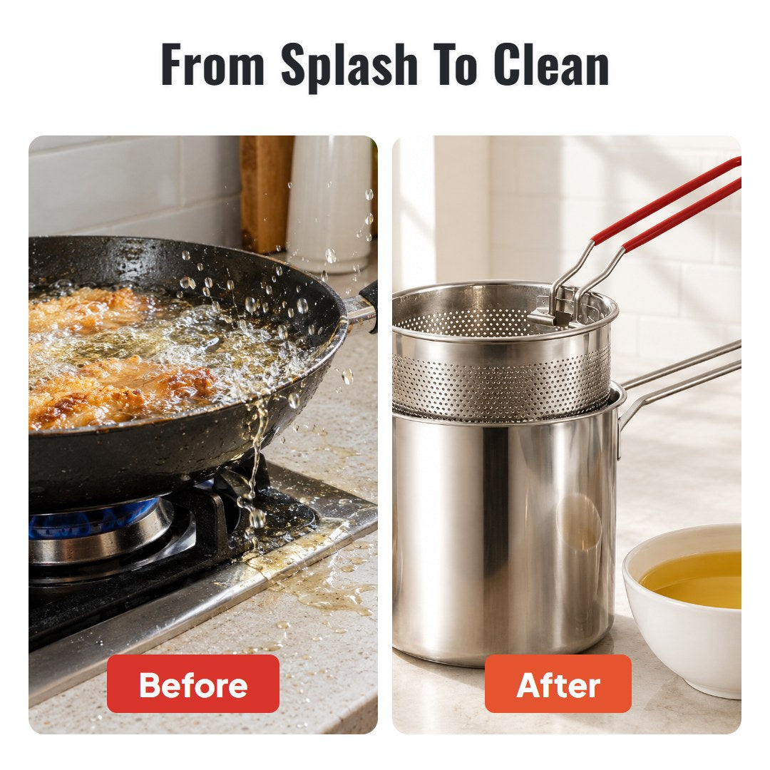 Searo™ Multifunctional Stainless Steel Fryer