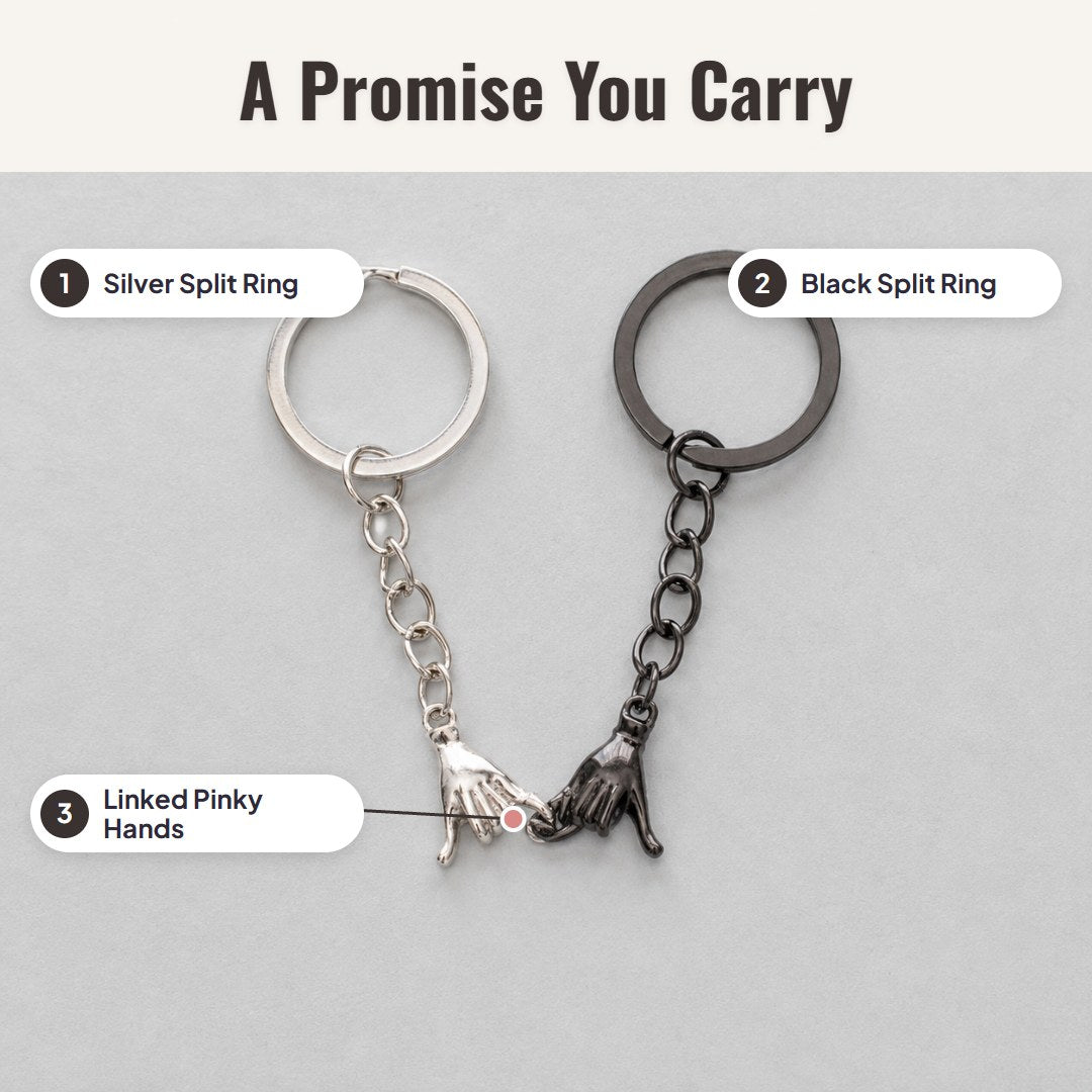 Pinkio™ Pinky Promise Keychains