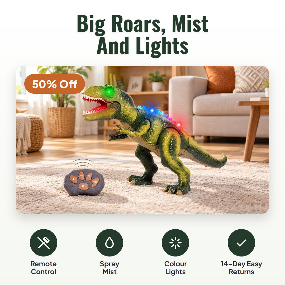 Rexlo™ Remote Control Walking T-Rex