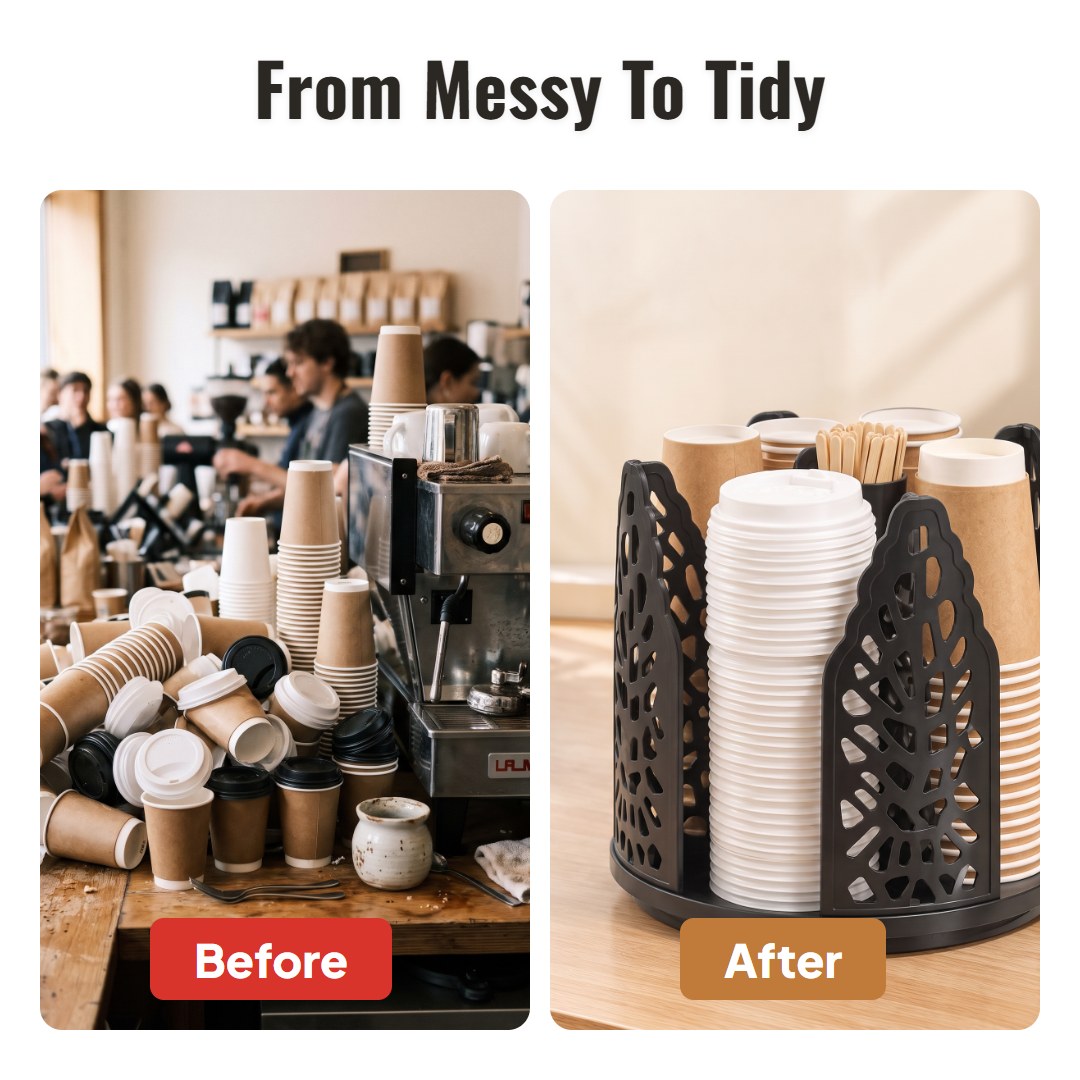 Spirra™ roterande mugghållardispenser