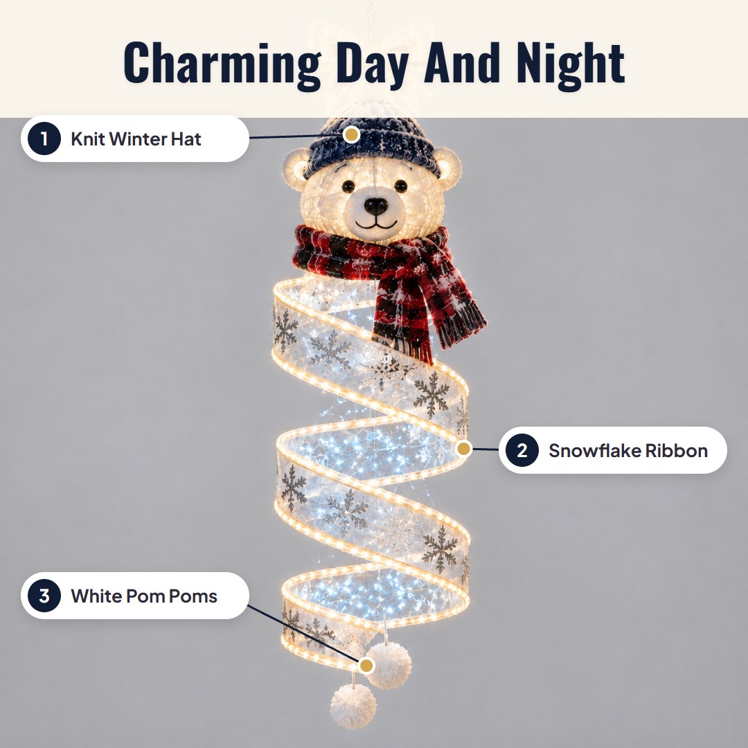 Glowick™ Spiral Hanging LED Light