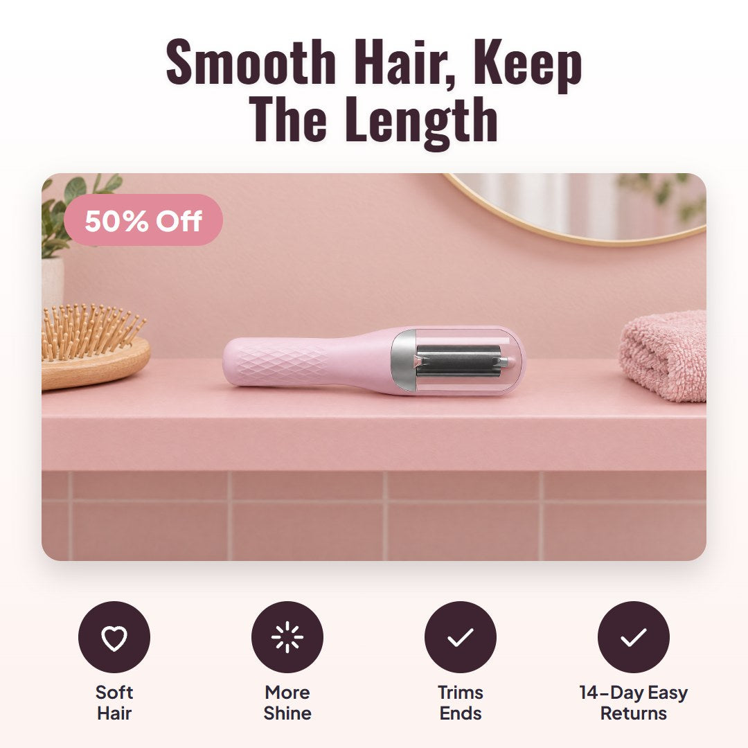 Nimora™ hårtrimmer for flisete tupper