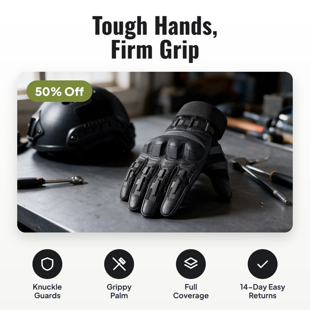 Gripforce™ Tactical Protective Gloves