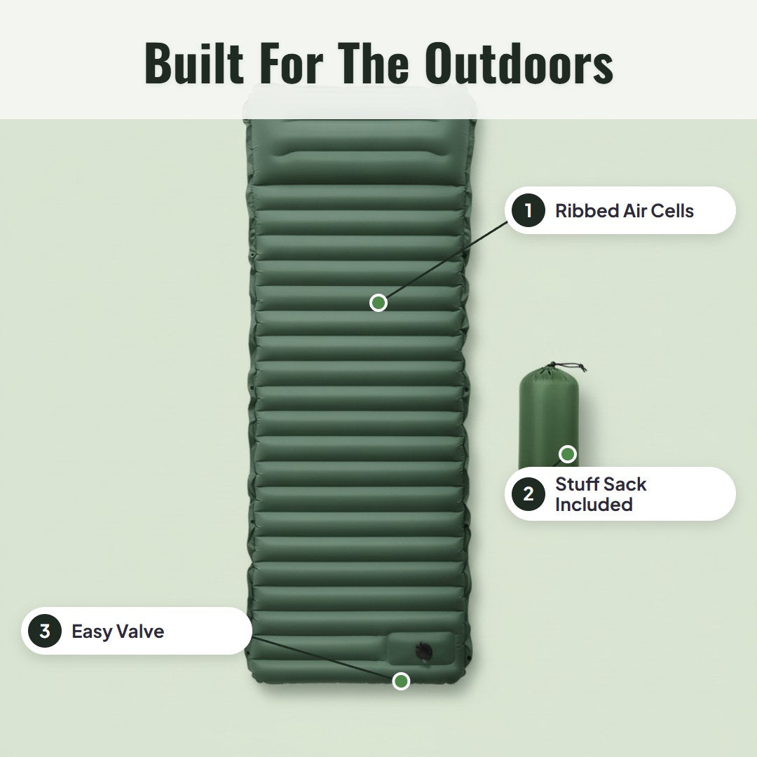 Campo™ Ultralight Inflatable Camping Mattress