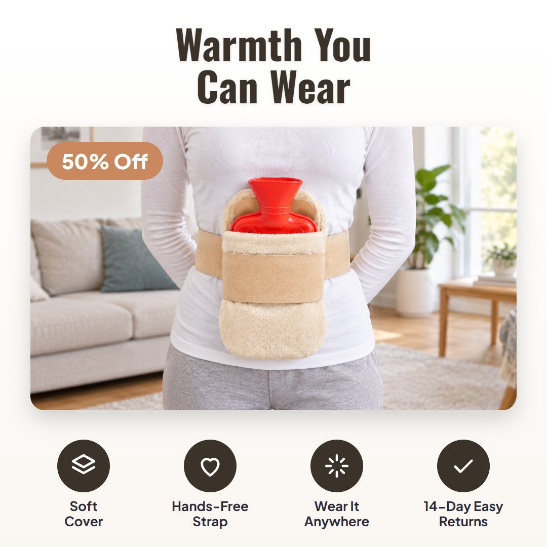 Wuggle™ Wearable Hot Water Bottle Wrap