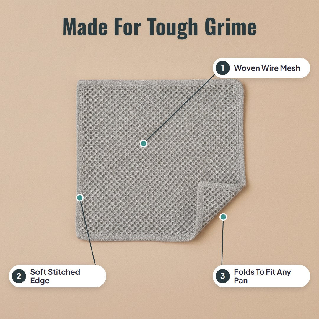 Wire mesh cloth details