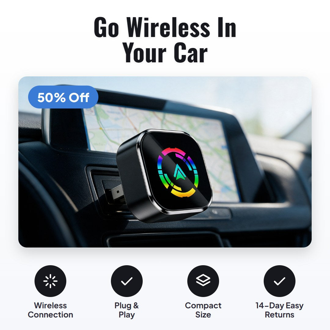 Linkdrive™ 2-in-1 Wireless Car Adapter