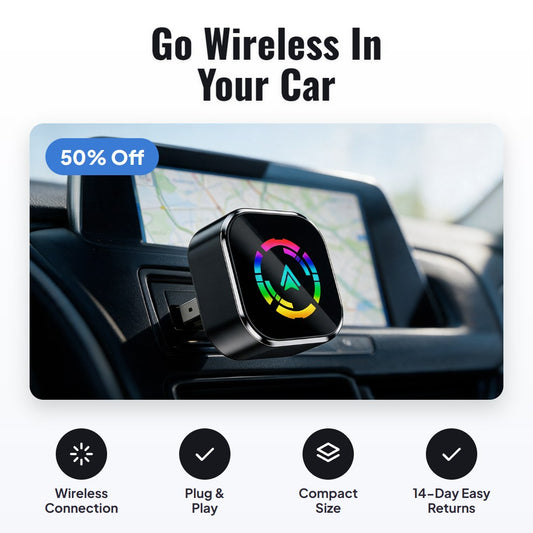 Linkdrive™ 2-in-1 Wireless Car Adapter