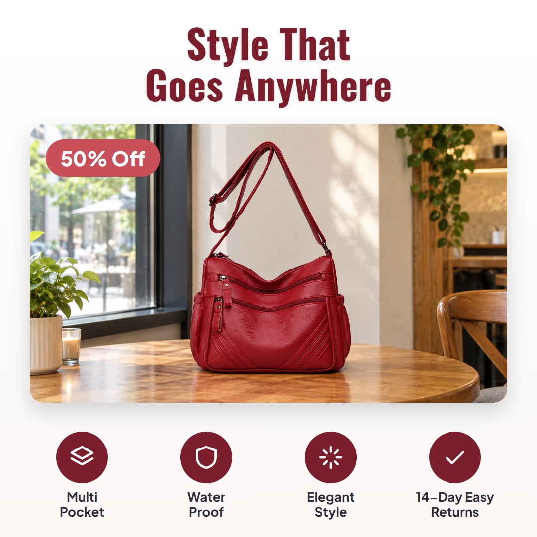 Sac à bandoulière pour femme Elora™