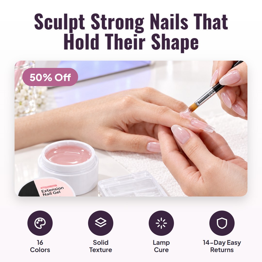 Gel construtor de unhas sólido Formelle™ – 16 cores