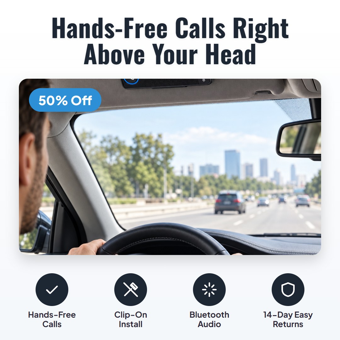Viva-voz Bluetooth para para-sol Visora™